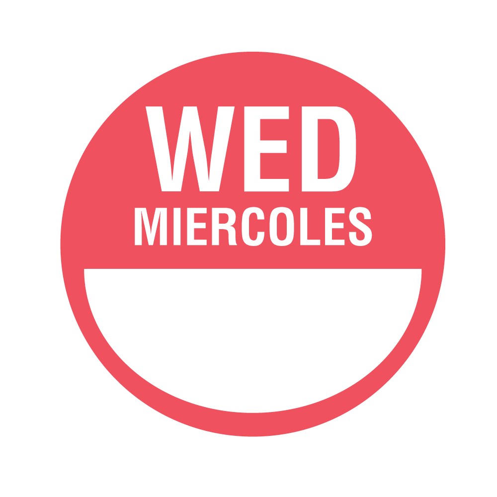 Dissolvable DaySpots – Wednesday/Mercoles – Nev's Ink, Inc.