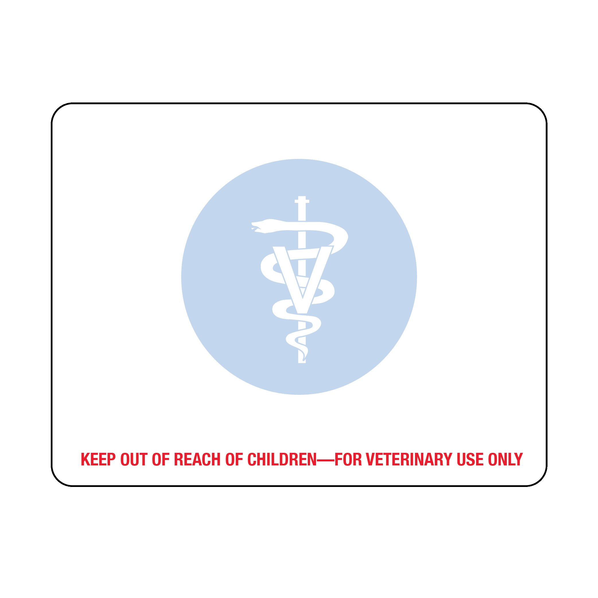 Dymo and Zebra Compatible Prescription Label w/Catuceus & Warning Message – Nev's Ink, Inc.