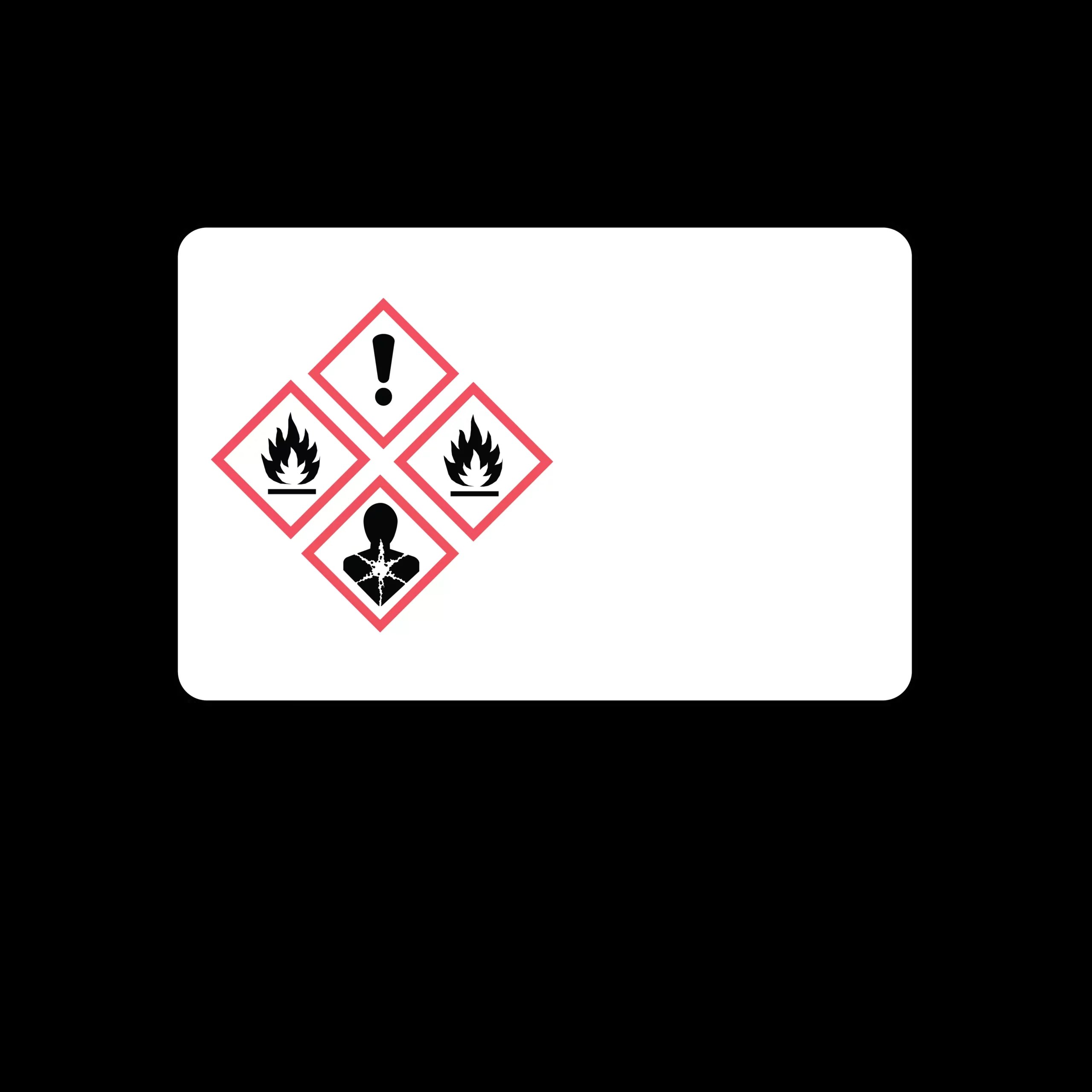 GHS Label, Personalized w/4 Diamonds – Nev's Ink, Inc.