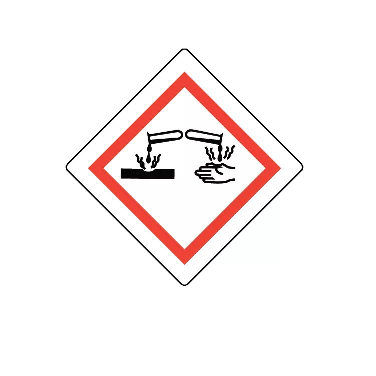 GHS Pictogram Label – Corrosive – Nev's Ink, Inc.