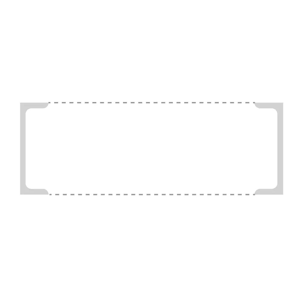 Intravenous Bag Labels, Thermal Double Notched – Nev's Ink, Inc.