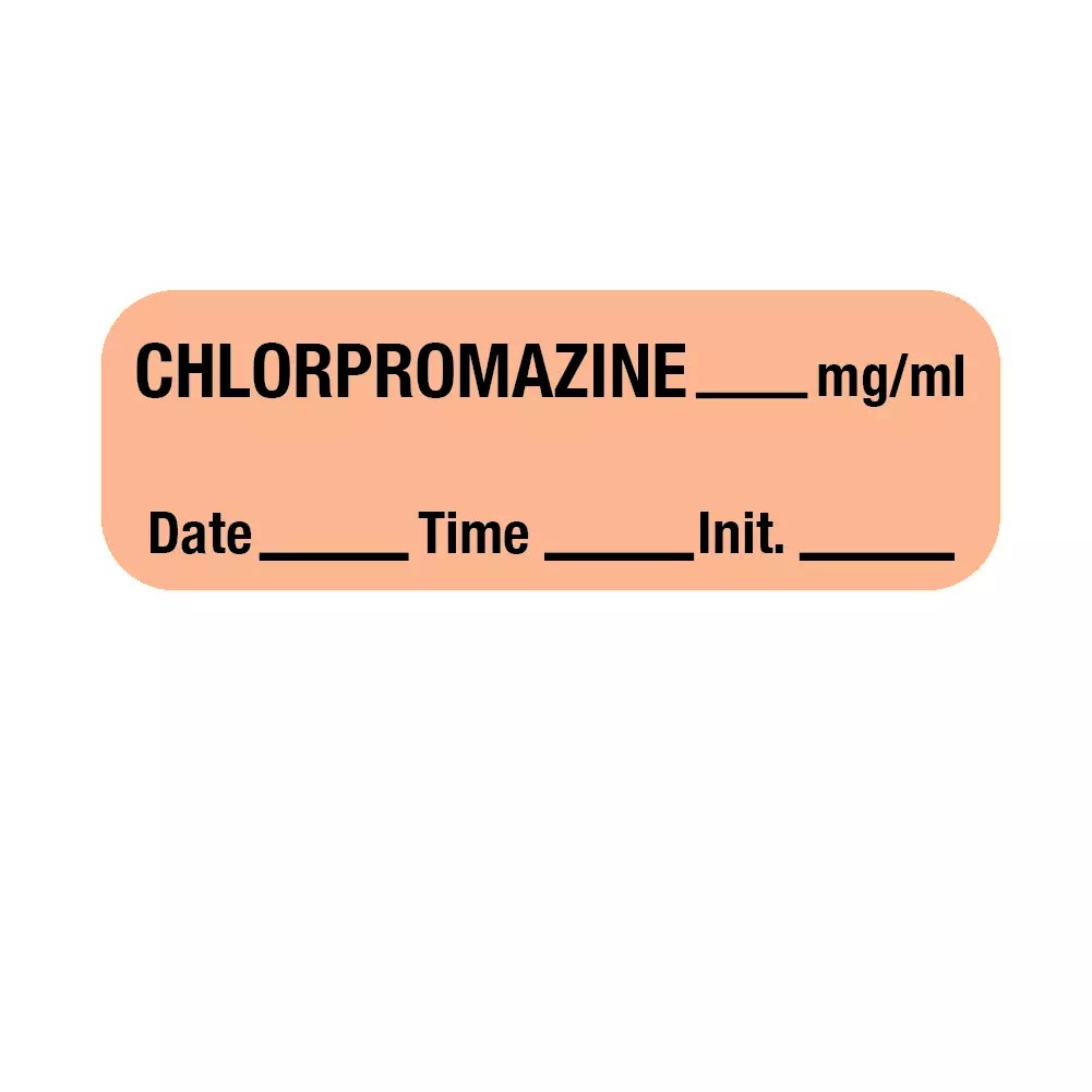 Label, Chlorpromazine – Nev's Ink, Inc.