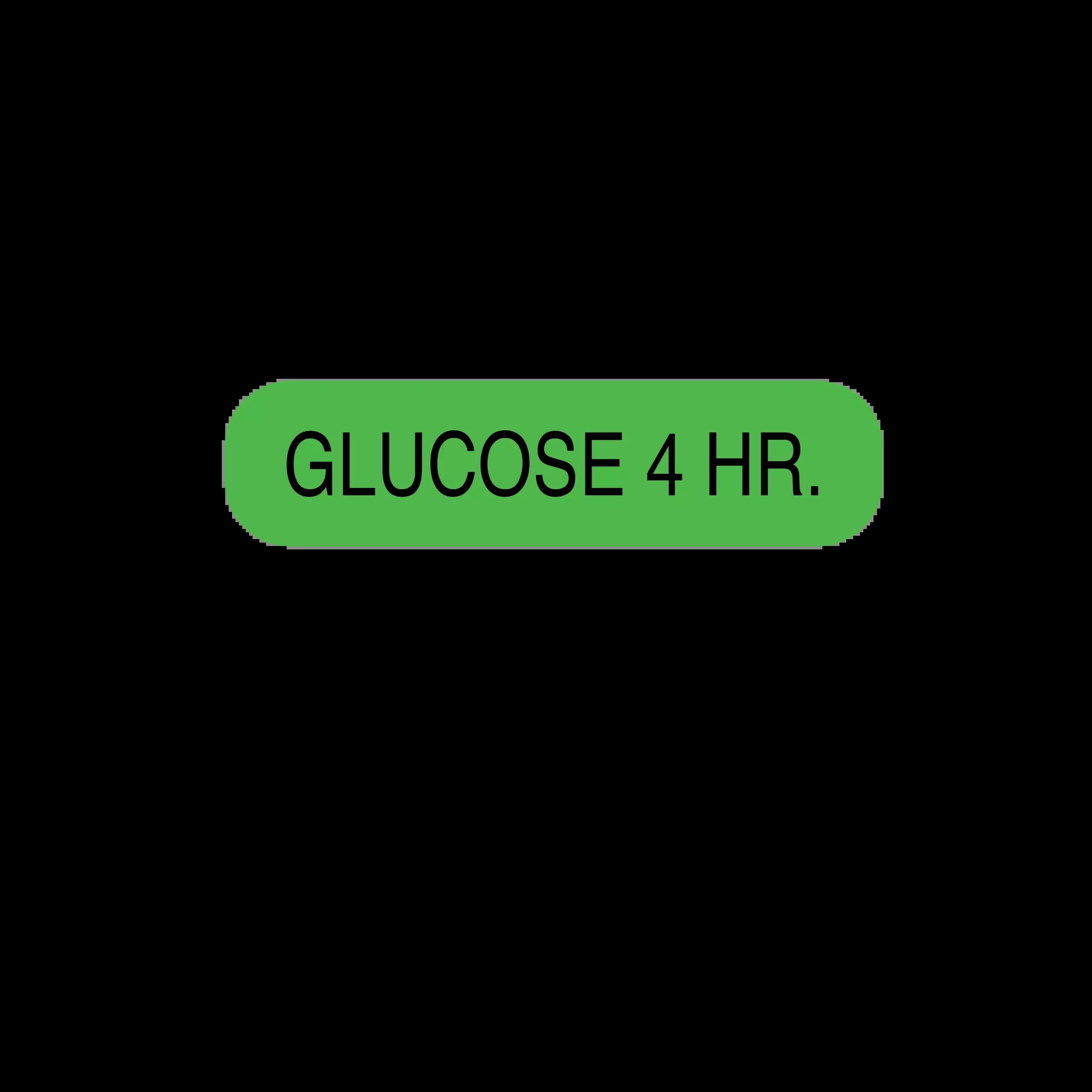 Label, Glucose 4 Hr. – Nev's Ink, Inc.