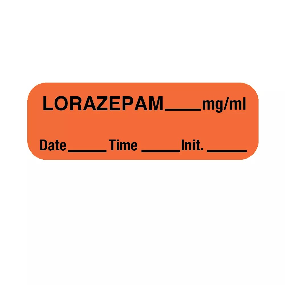 Label, Lorazepam – Nev's Ink, Inc.