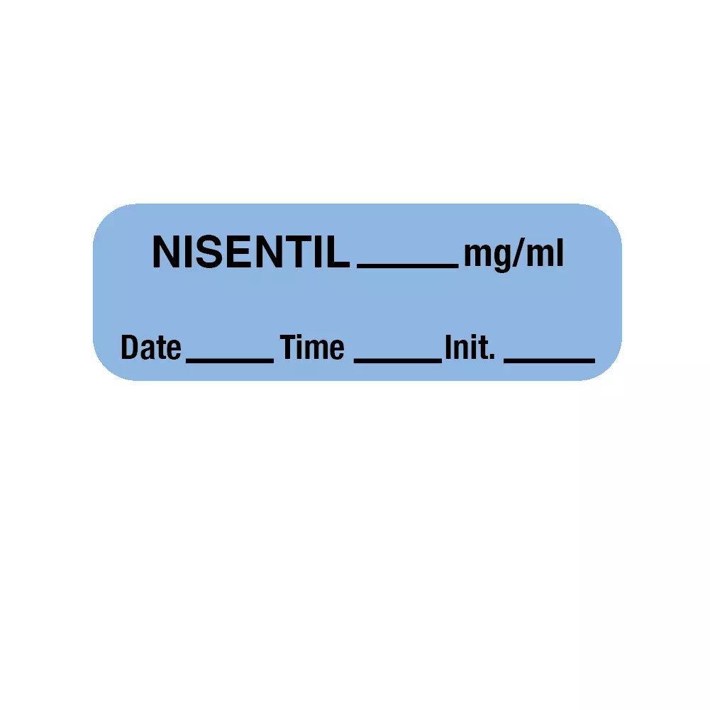 Label, Nisentil – Nev's Ink, Inc.