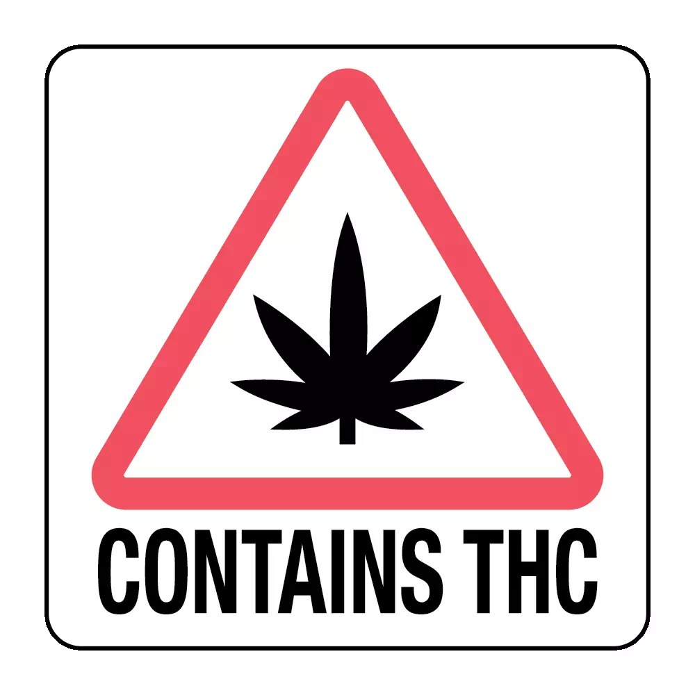 Massachussetts THC Triangle Label – Nev's Ink, Inc.