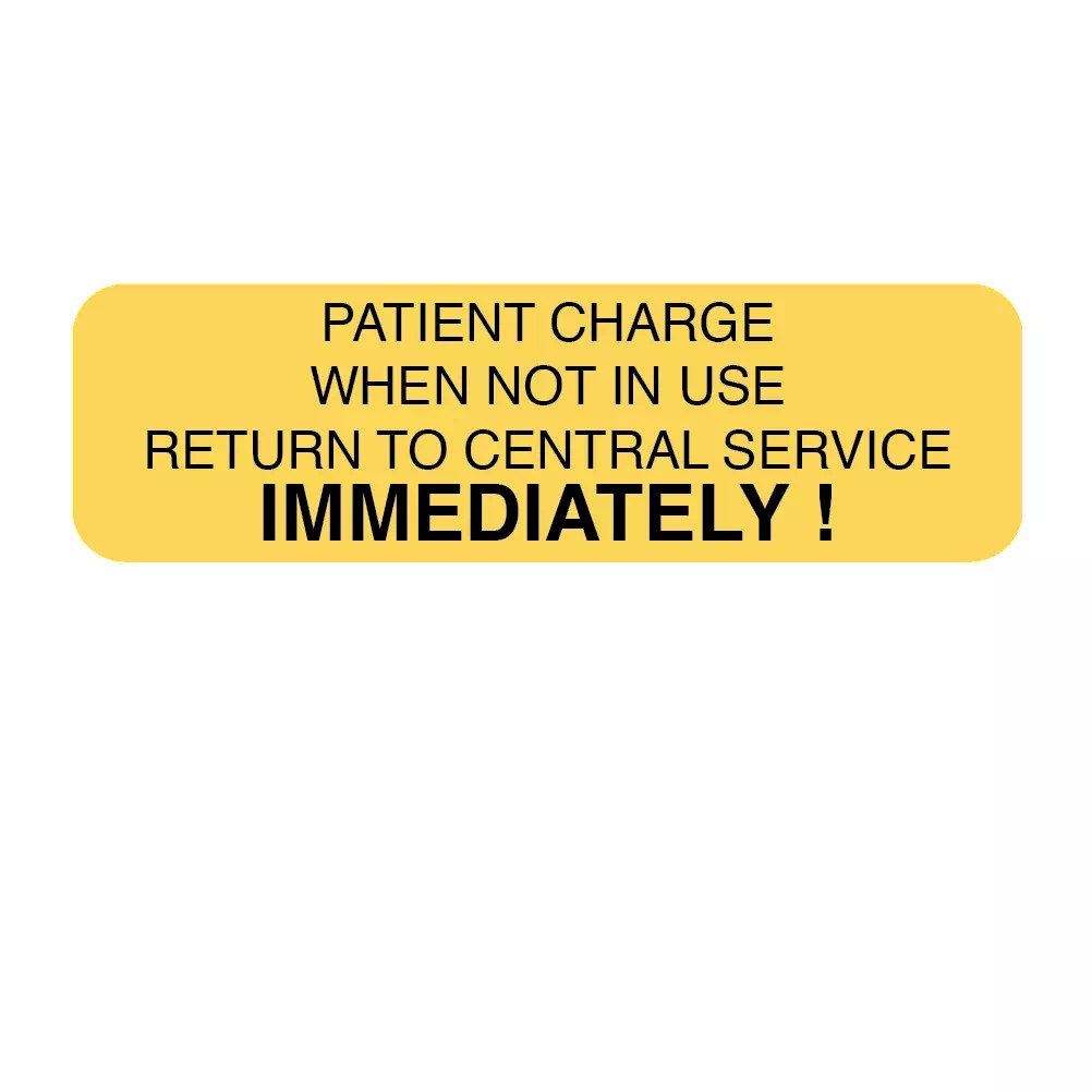 Patient Charge When Not In Use Return – Nev's Ink, Inc.