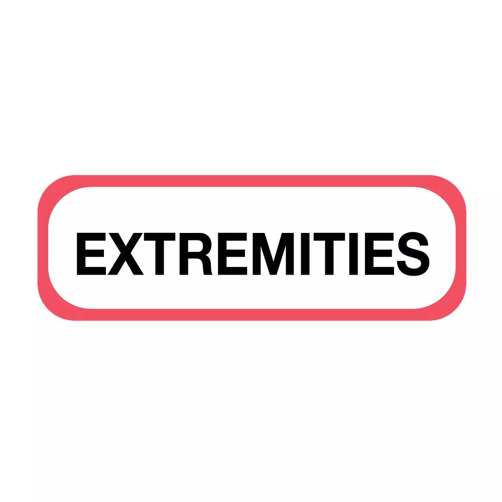 Position Labels – Extremities – Nev's Ink, Inc.