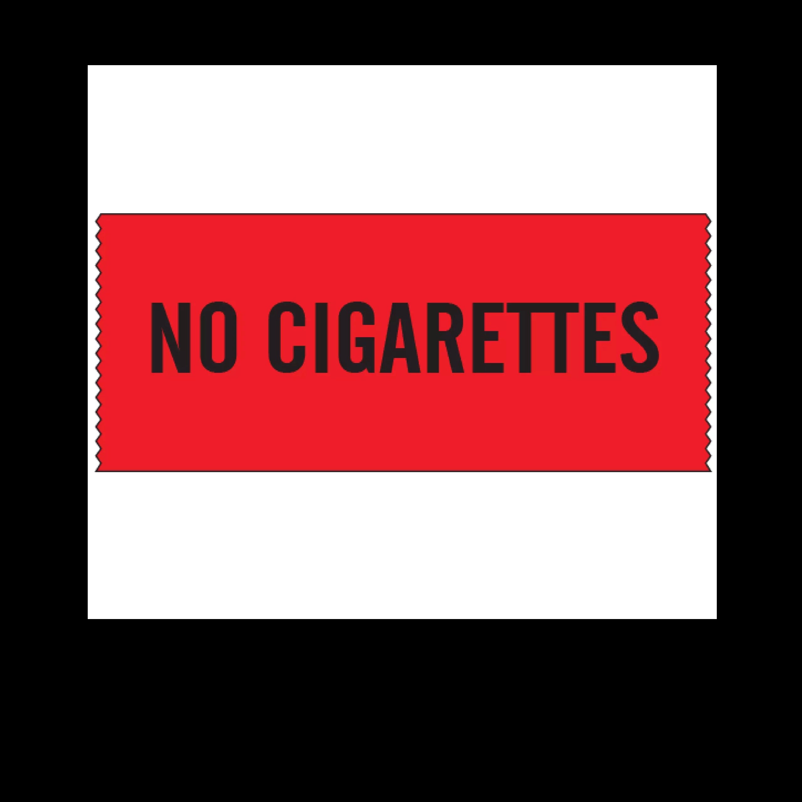 Printed Chart Tape – No Cigarettes – Nev's Ink, Inc.