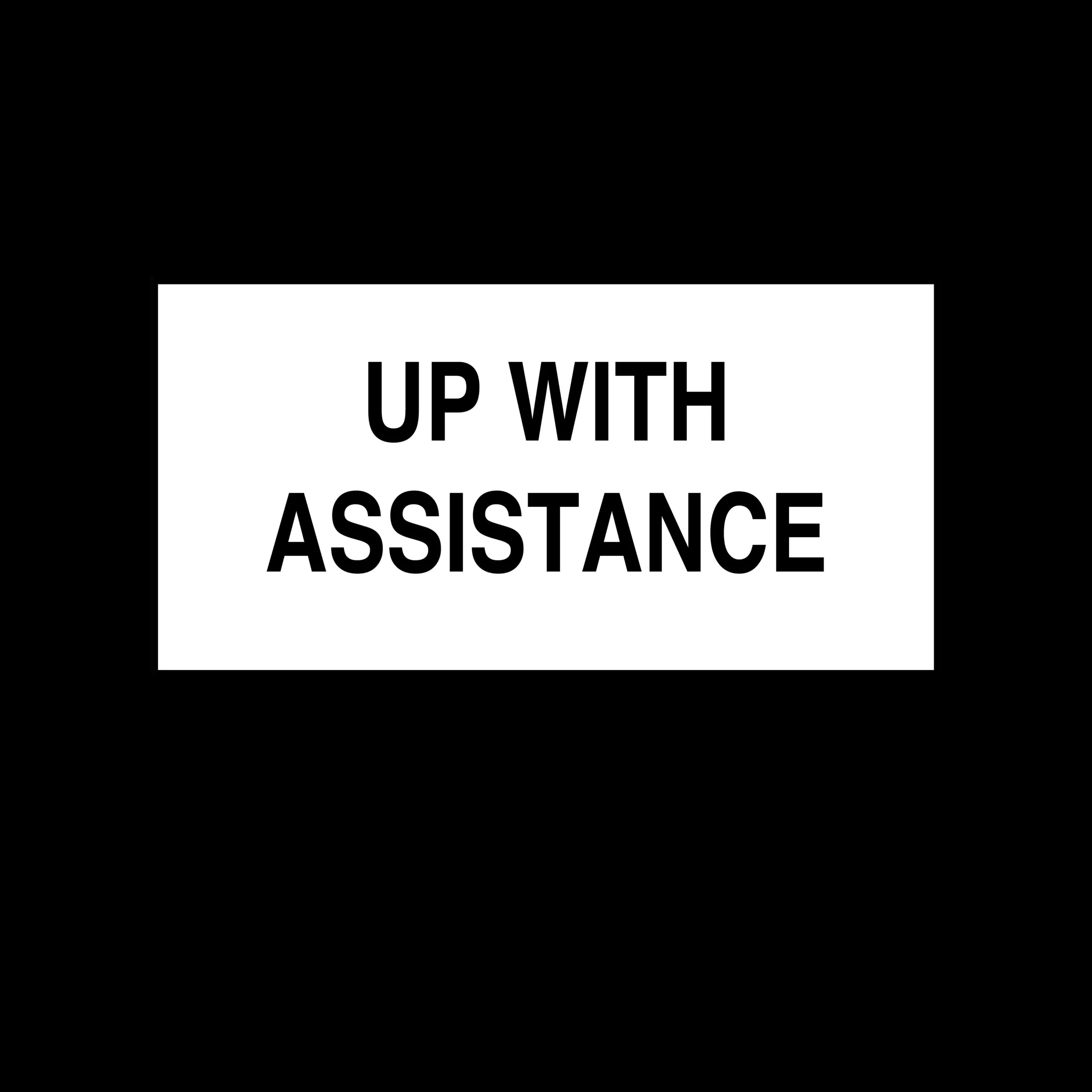 Printed Chart Tape – Up With Assistance – Nev's Ink, Inc.