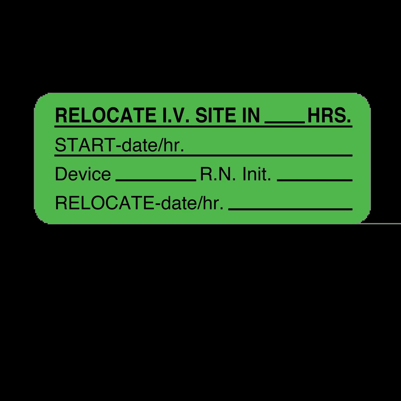 Relocate I.V. Site – Nev's Ink, Inc.