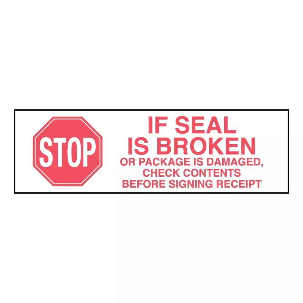 Tamper Evident Tape – Nev's Ink, Inc.
