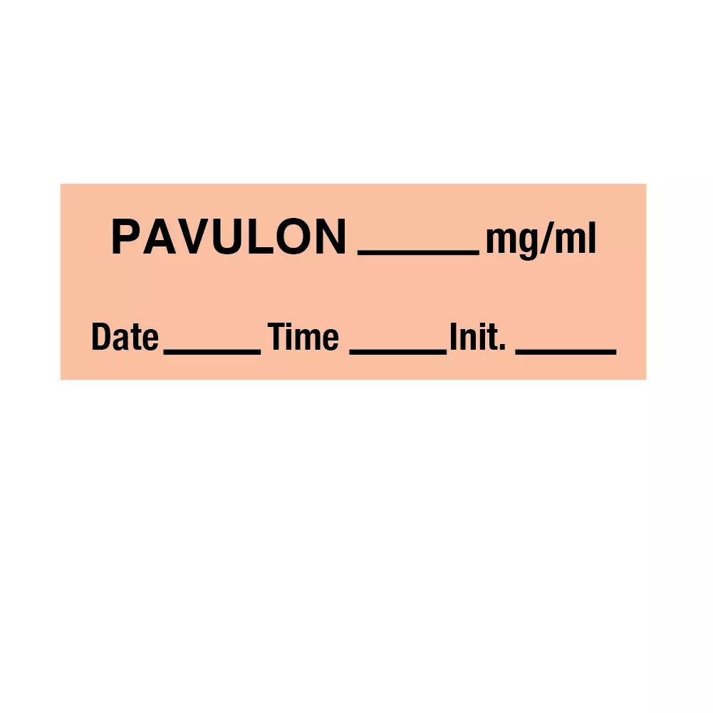 Tape, Pavulon – Nev's Ink, Inc.