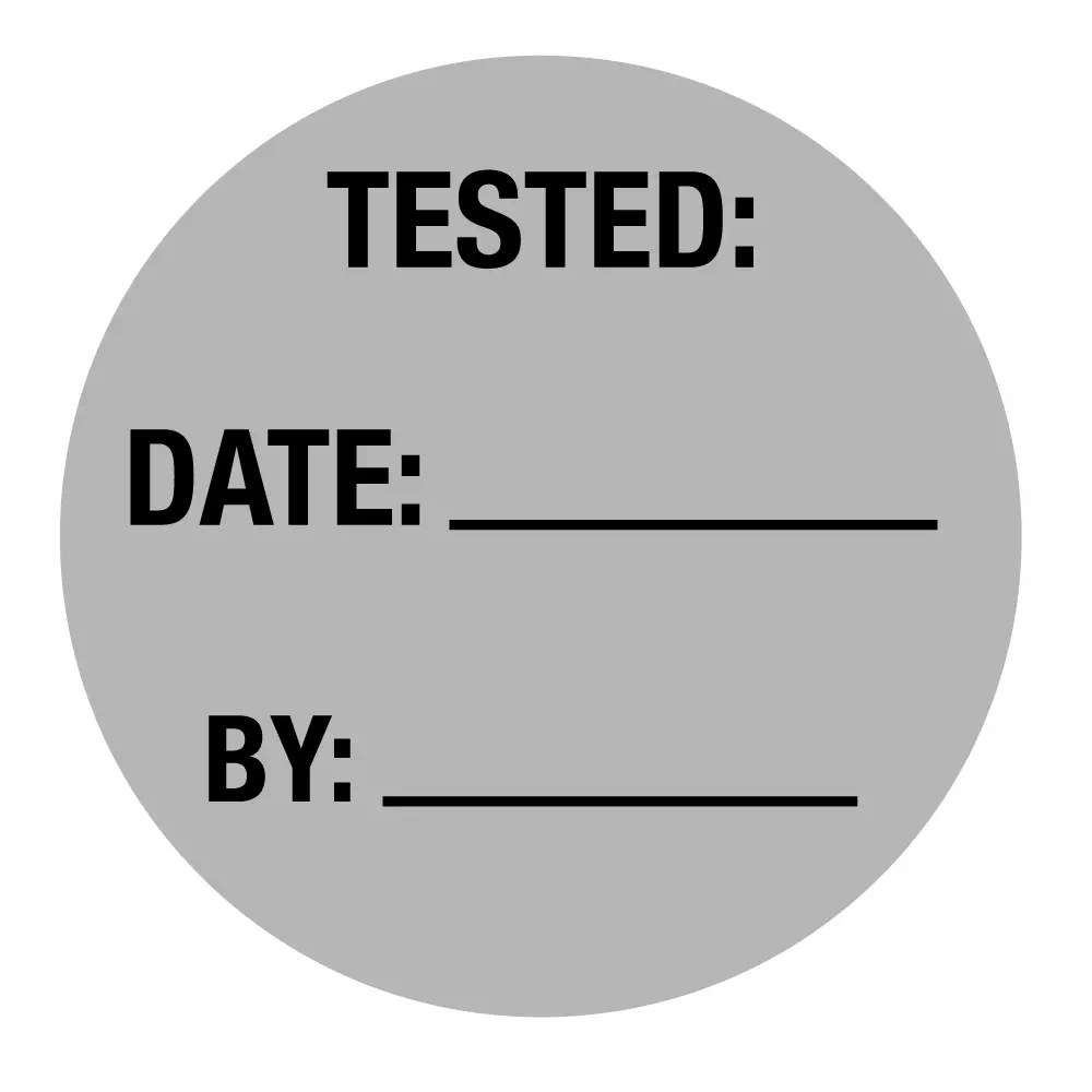 Tested Date By – Nev's Ink, Inc.