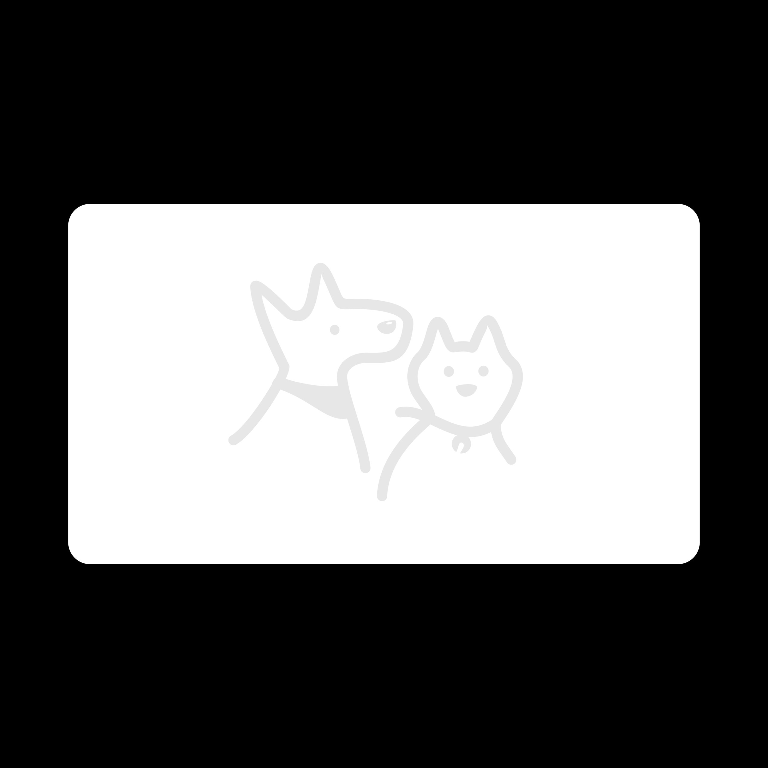 Zebra Veterinary Prescription Label – Simple Dog Cat Design #2 – Nev's Ink, Inc.