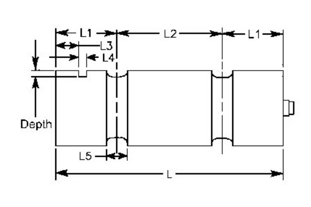 F312 Custom Shear Pin Loadcell