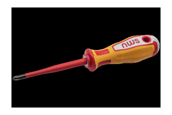 Screwdriver for cross-slotted screws PH VDE SlimLine