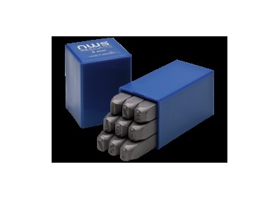 Set of Number Steel Stamps - Striking Tools - Overview - Products - NWS - The pliers with function, quality + design.
