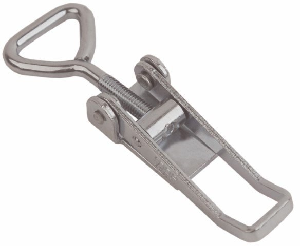 Adjustable latch Small size Natural Steel for welding 701 S/A