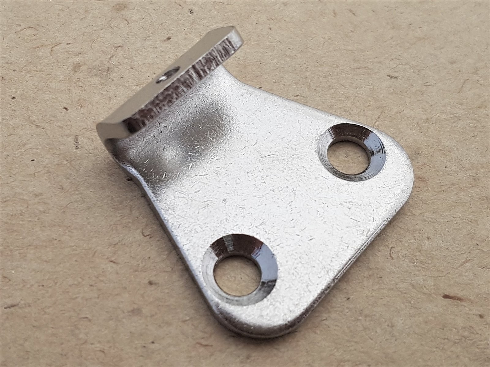 Catch plate 304 Stainless Steel with Countersunk holes 8 SS-3.