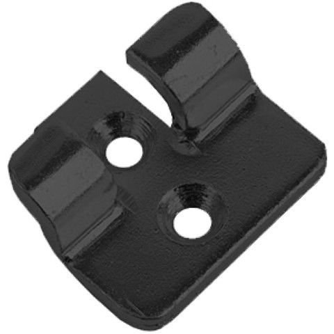 Catch plate Large size Black passivated Steel 16 C