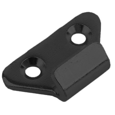 Catch plate Large size Black passivated Steel 41 C