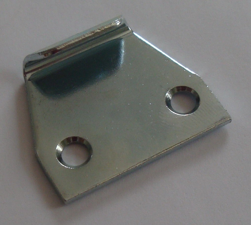 Catch plate Zinc plated Steel with Countersunk holes 10 G-3.