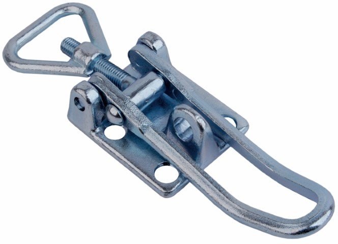 Heavy duty latch Large Drop Forged Steel straight holes 403 B