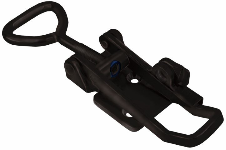 Military latch Black Steel Medium safety catch friction ring 702 L/C