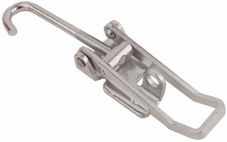 Over centre latch Natural Steel Large for welding 703 HL/A