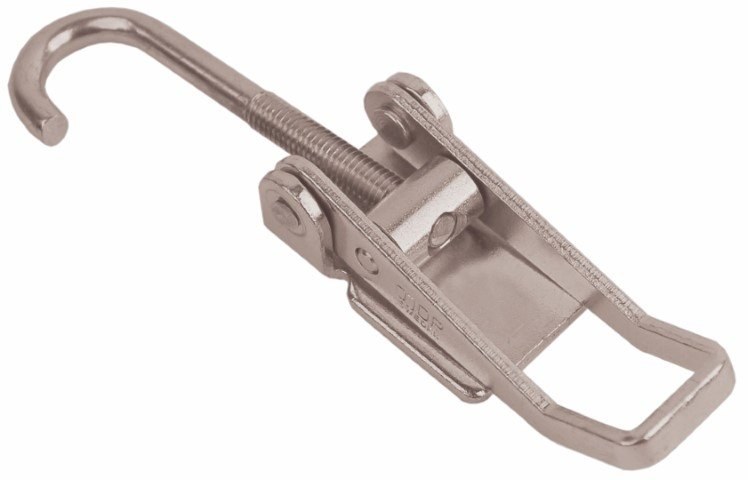 Over centre latch Natural Steel Medium for welding 702 HS/A