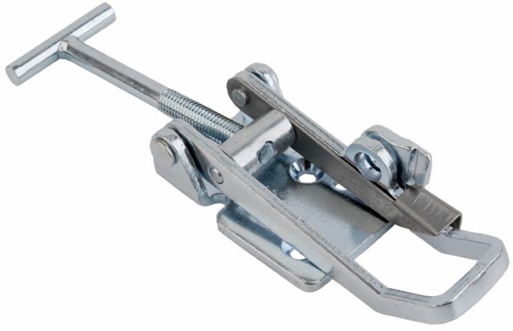 Over centre latch Zinc plated Steel Large safety catch 704 TL/C