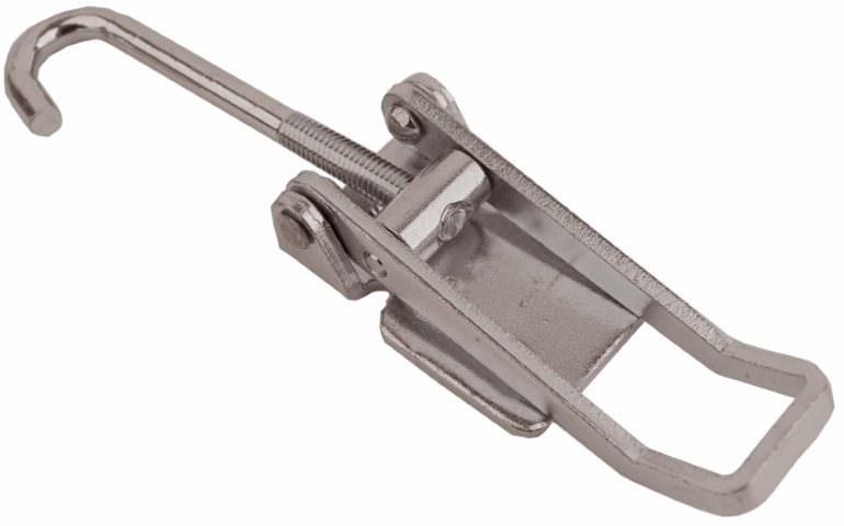 Overcentre Toggle latch Natural Steel Large for welding 703 H/A