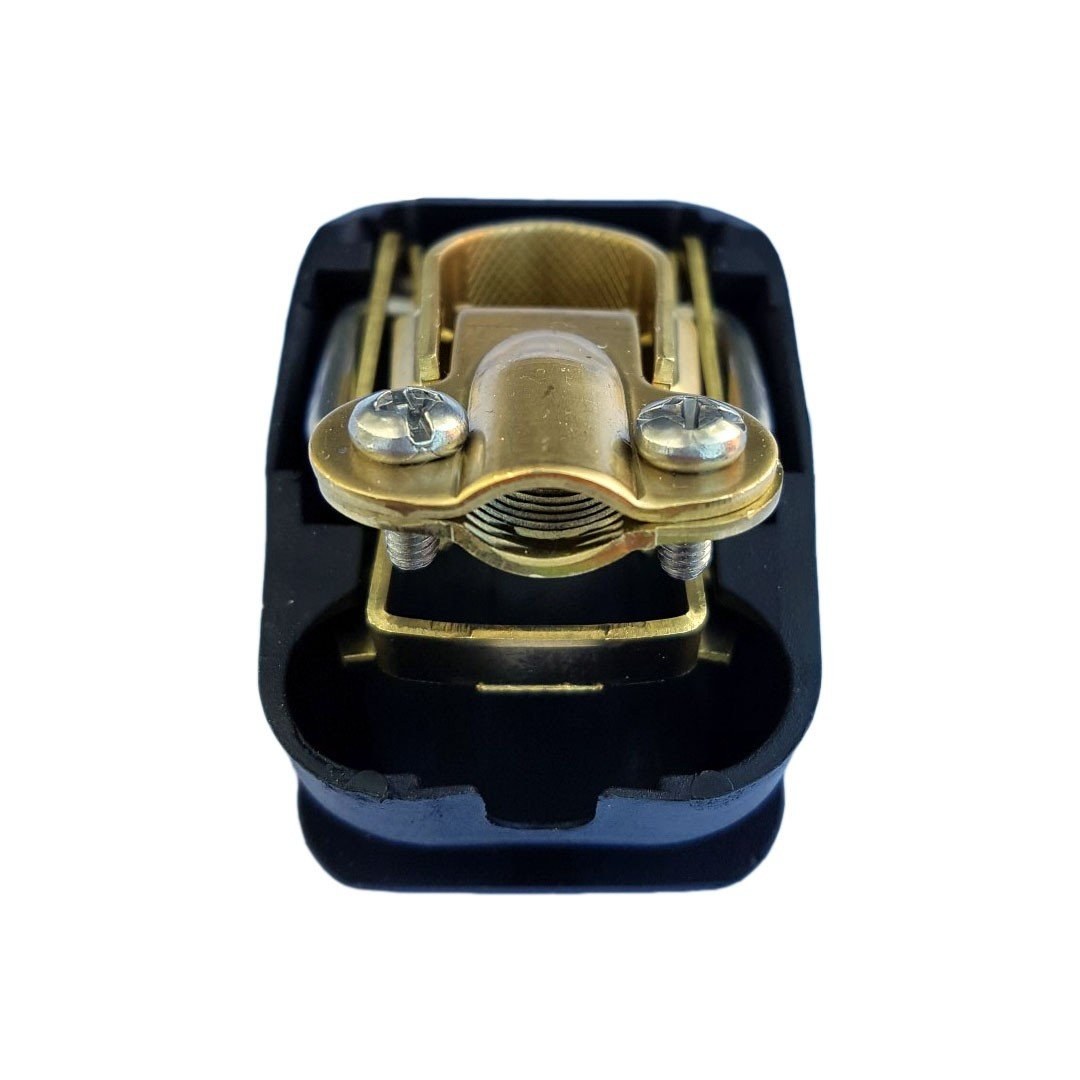 Quick release battery clamp Negative with Black cover