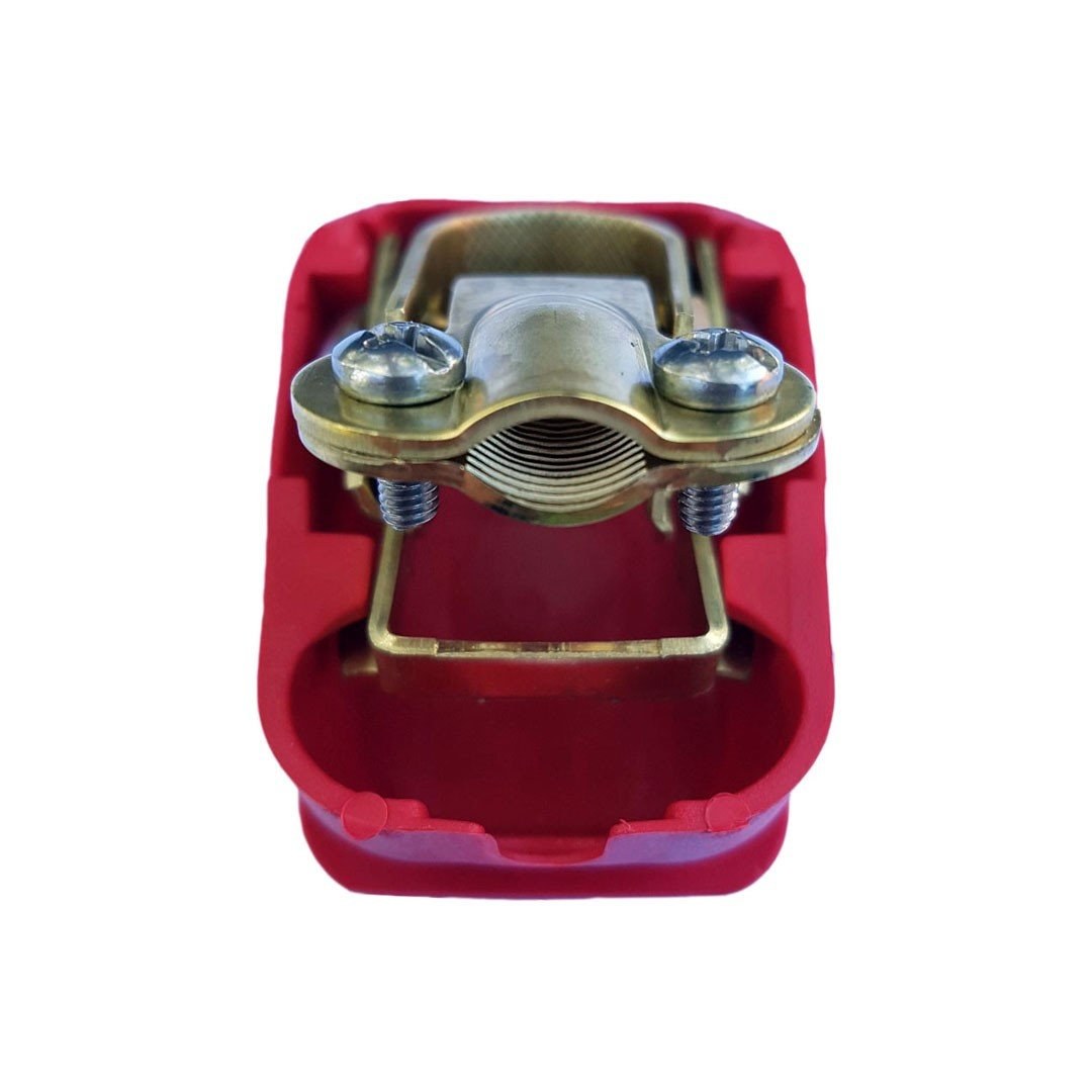 Quick release battery connector Positive with Red cover