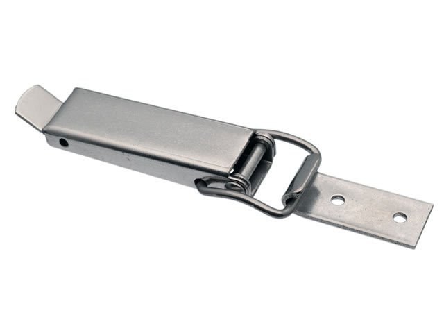 Stainless Draw latch Medium size Straight holes