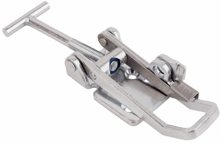 Stainless steel latch Medium safety catch friction ring 702 TL/C
