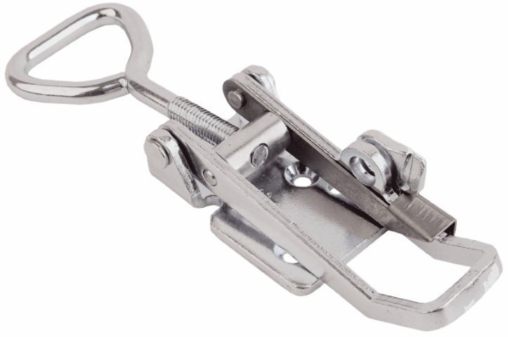 Stainless steel Toggle latch Large with safety catch 704 L/C