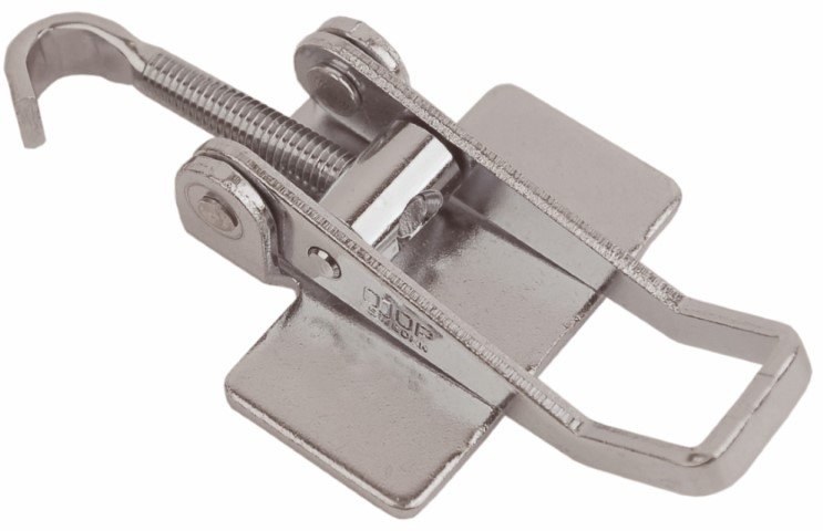 Tension latch Natural Steel Medium size for welding 702 H/A