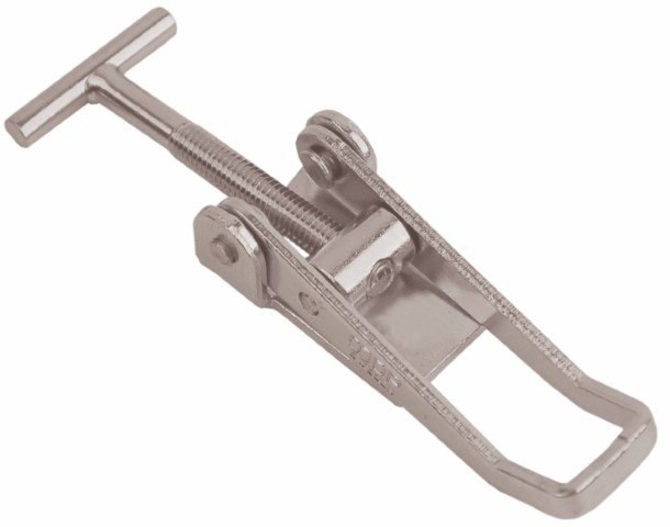Toggle latch Natural Steel Small size for welding 701 TS/A