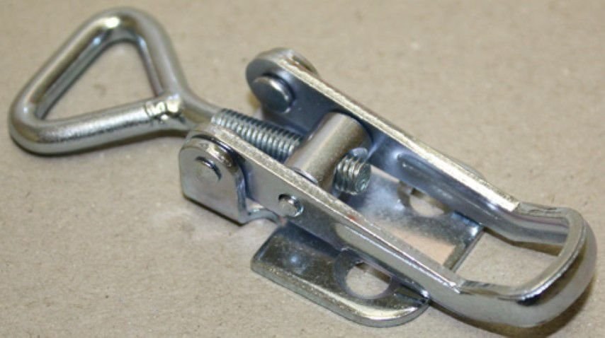 Toggle latch Zinc plated Steel Small wide base plate 118 G-3