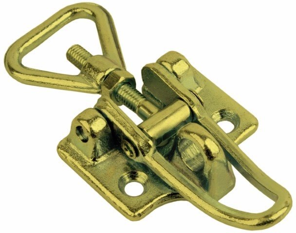 Yellow Heavy duty Toggle latch Small Drop Forged steel 202 C