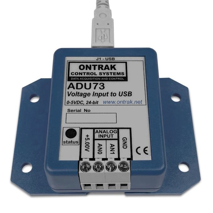 ADU73 Dual Analog Input to USB Interface