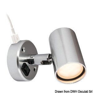 BATSYSTEM LED-Strahler Tube mit USB-Stecker