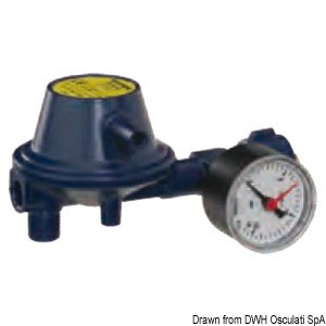 Druckregler 30 Mb mit Manometer