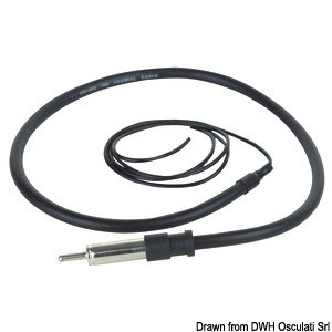 FM/AM-Antenne mit freiem Draht