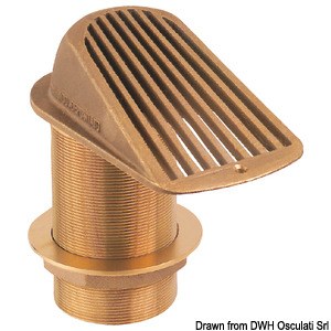 GUIDI Borddurchlass aus Bronze Serie 2000 1