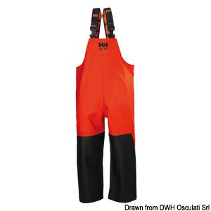 HH Storm Rain BIB Hose orange/schwarz XL