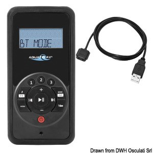 Portable floating remote control