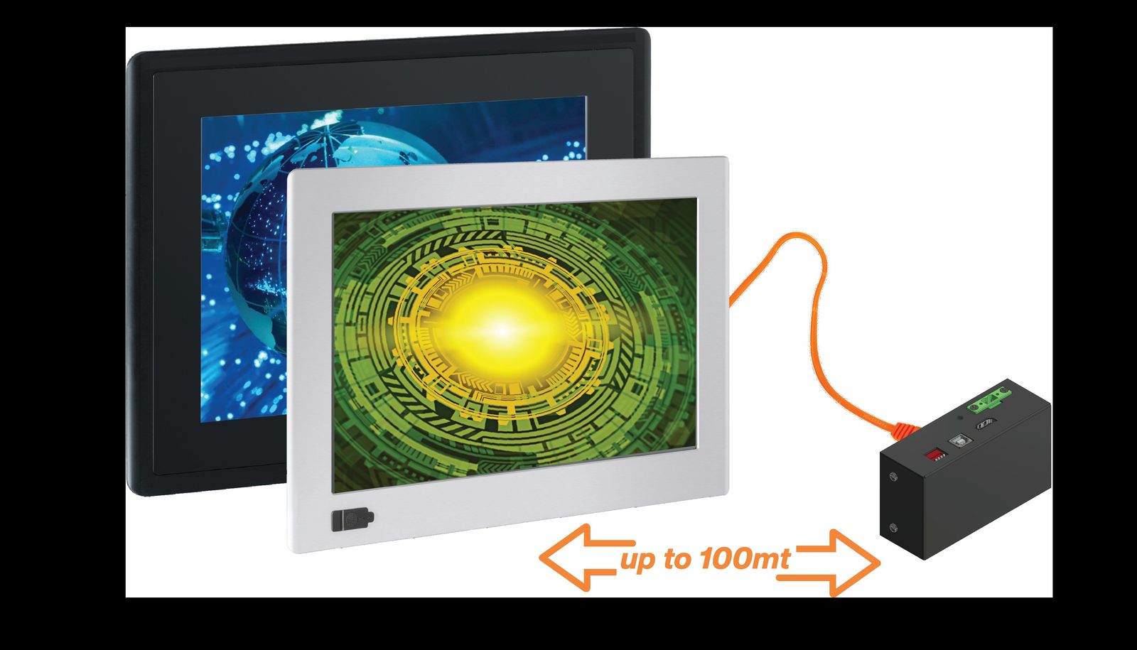 Remote industrial Monitor